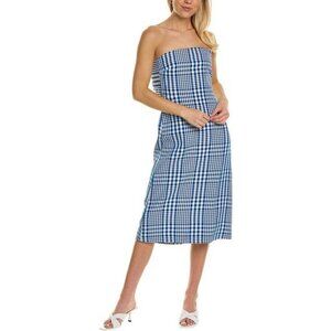 Theory Dillon Phyly Linen-Blend Mini Dress